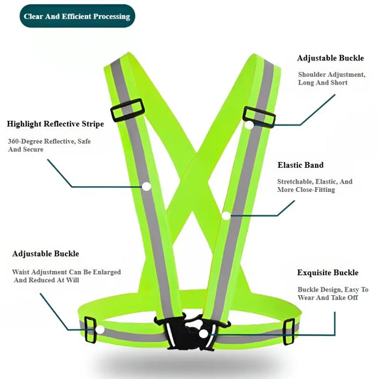 Reflective Performance Safety Vest